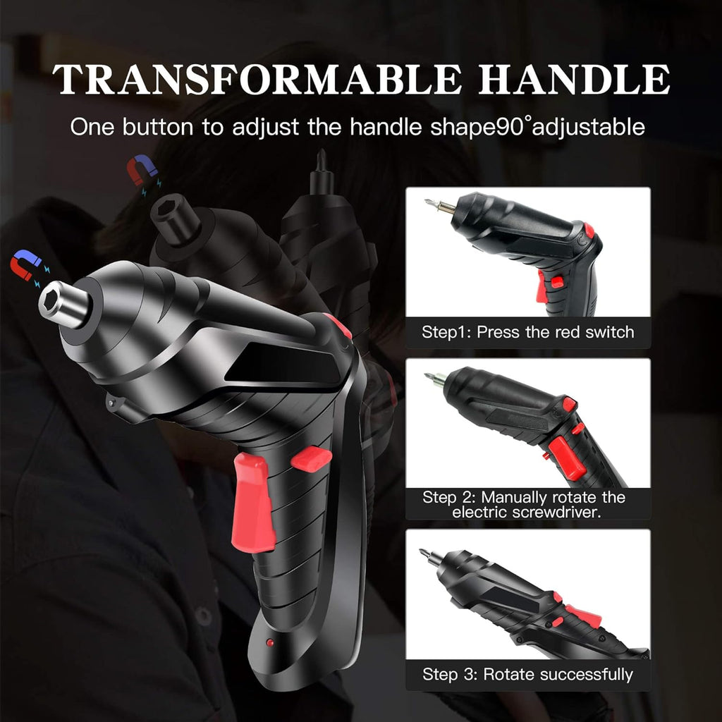 Kit Destornillador Inalámbrico Eléctrico