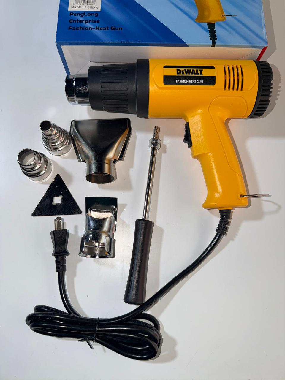 Pistola de calor tipo Dewalt