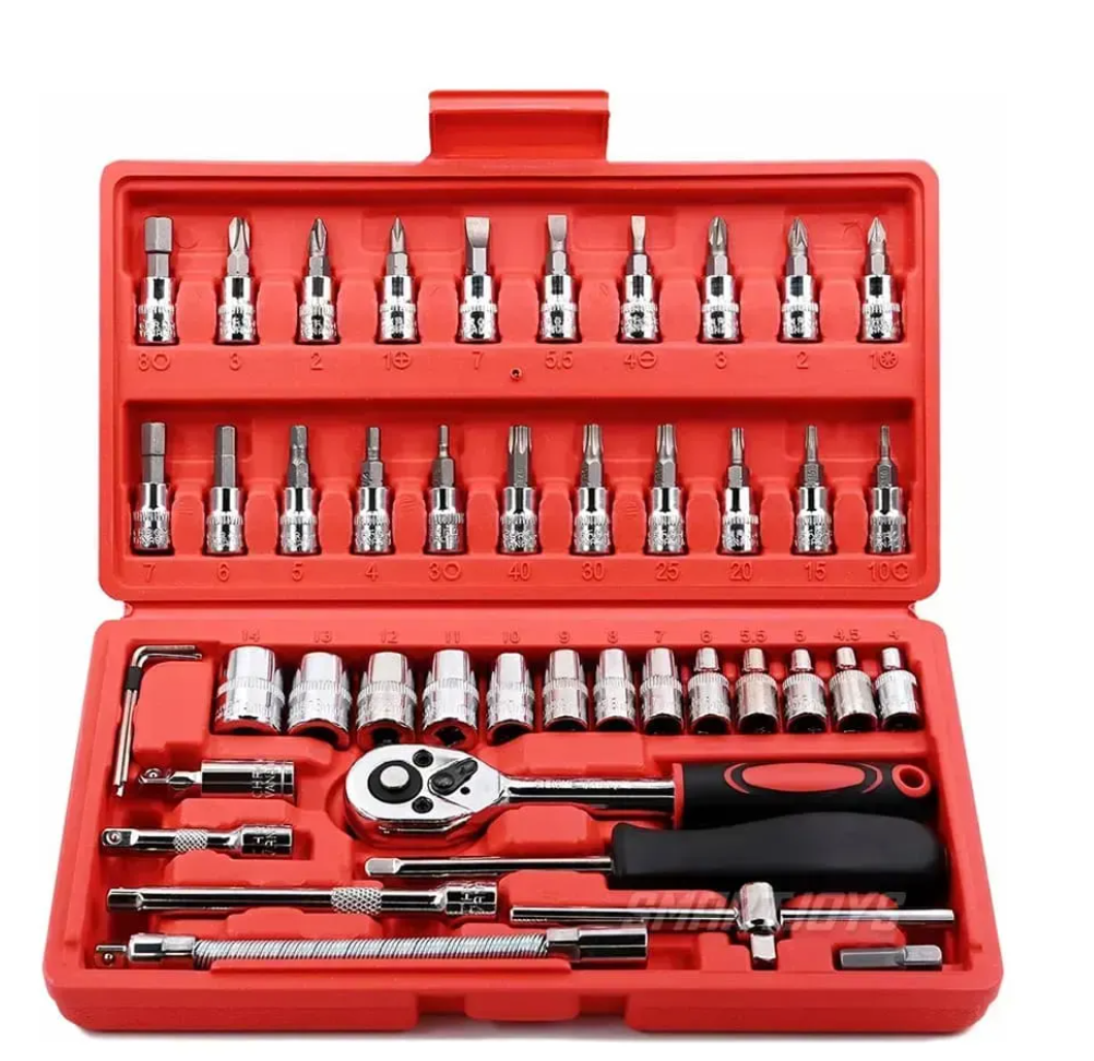 Juego de Copas y Puntas 46 pcs