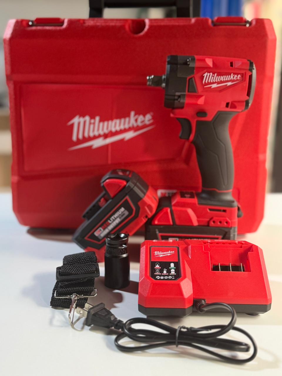 Pistola de impacto tipo Milwaukee
