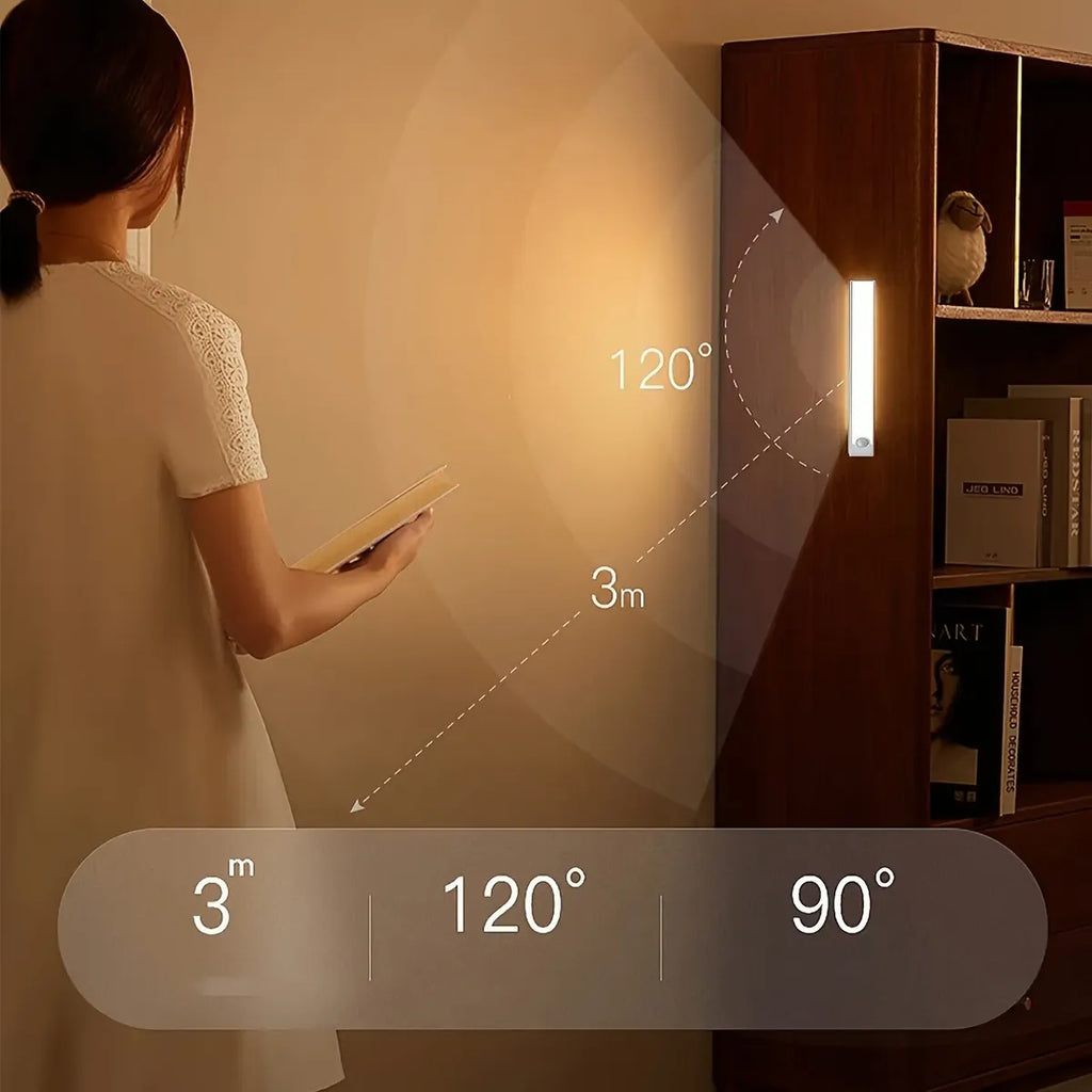 Luz Led Inalámbrica 30cm Con Sensor
